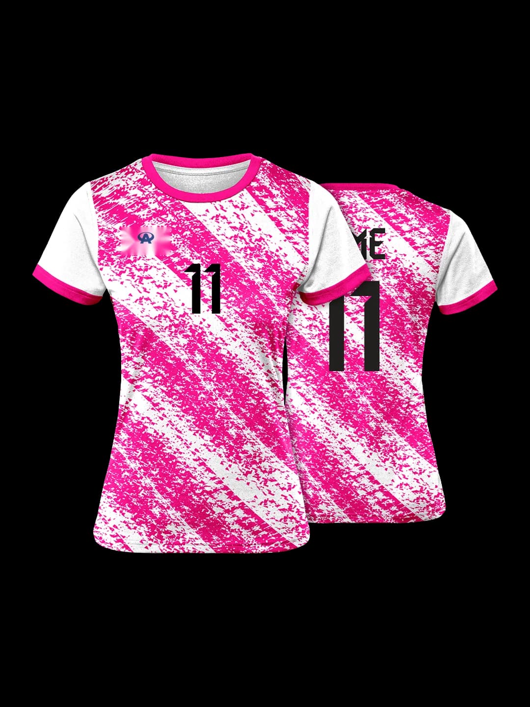 Tenue de volley – Éclats roses